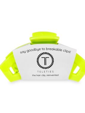 TELETIES - Open Hair Clip | Medium | Summer Brights